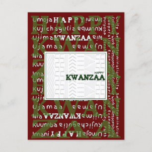 Happy Kwanzaa Briefkaart