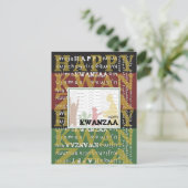 Happy Kwanzaa Briefkaart (Staand voorkant)