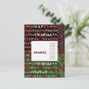 Happy Kwanzaa Briefkaart