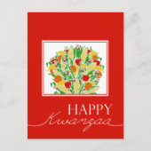Happy Kwanzaa Briefkaart (Voorkant)