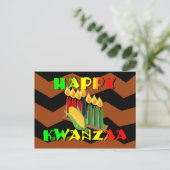 HAPPY KWANZAA BRIEFKAART (Staand voorkant)