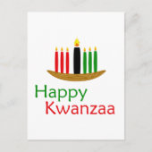 Happy Kwanzaa Briefkaart (Voorkant)