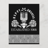 Happy Kwanzaa Briefkaart (Voorkant)