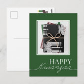 Happy Kwanzaa Briefkaart (Voorkant / Achterkant)