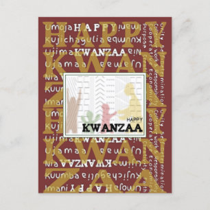 Happy Kwanzaa Briefkaart