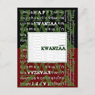 Happy Kwanzaa Briefkaart