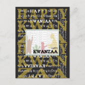 Happy Kwanzaa Briefkaart (Voorkant)