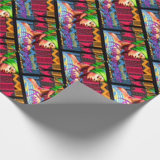 Happy Kwanzaa Cadeaupapier (Hoek)