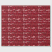 Happy Kwanzaa Cadeaupapier (Vlak)