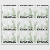 Happy Kwanzaa Cadeaupapier (Vlak)