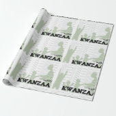 Happy Kwanzaa Cadeaupapier (Uitgerold)