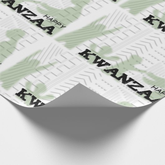 Happy Kwanzaa Cadeaupapier (Hoek)