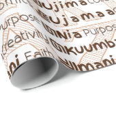 Happy Kwanzaa Cadeaupapier (Rol Hoek)