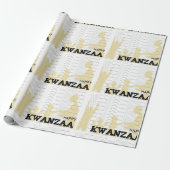 Happy Kwanzaa Cadeaupapier (Uitgerold)