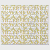 Happy Kwanzaa Cadeaupapier (Vlak)