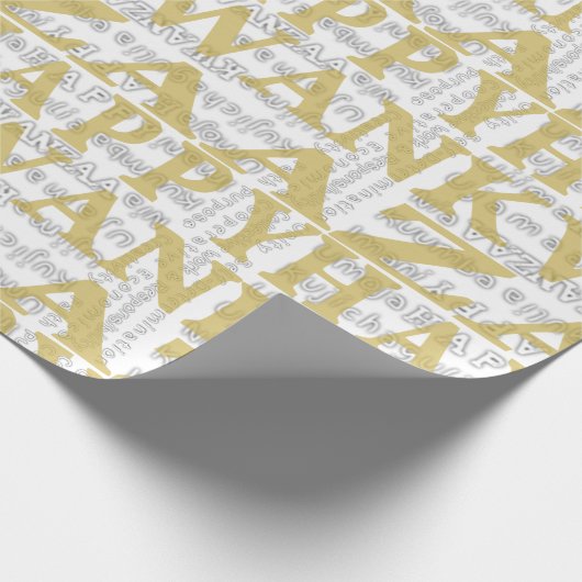 Happy Kwanzaa Cadeaupapier (Hoek)