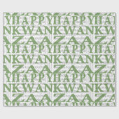 Happy Kwanzaa Cadeaupapier (Vlak)