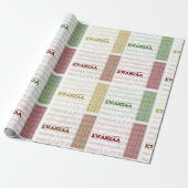 Happy Kwanzaa Cadeaupapier (Uitgerold)