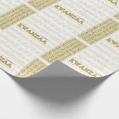 Happy Kwanzaa Cadeaupapier (Hoek)