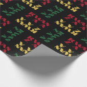 Happy Kwanzaa Cadeaupapier (Hoek)