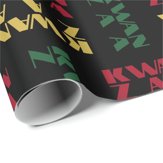 Happy Kwanzaa Cadeaupapier (Rol Hoek)