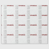 Happy Kwanzaa Cadeaupapier (Vlak)