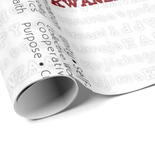 Happy Kwanzaa Cadeaupapier (Rol Hoek)