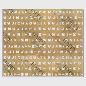 Happy Kwanzaa Cadeaupapier (Vlak)