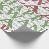 Happy Kwanzaa Cadeaupapier (Hoek)