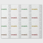Happy Kwanzaa Cadeaupapier (Vlak)