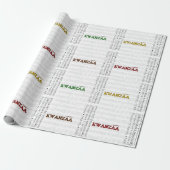 Happy Kwanzaa Cadeaupapier (Uitgerold)