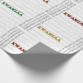 Happy Kwanzaa Cadeaupapier (Hoek)