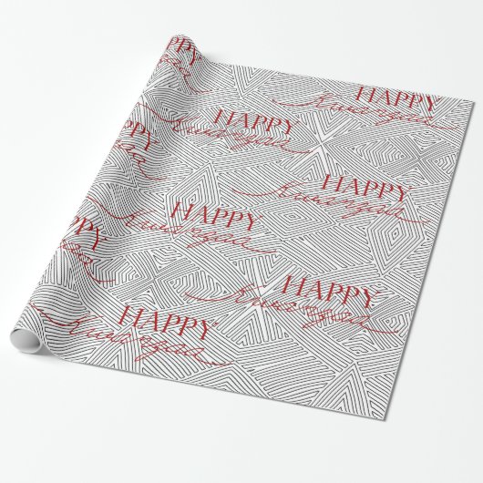 Happy Kwanzaa Cadeaupapier (Uitgerold)