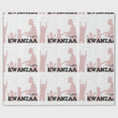 Happy Kwanzaa Cadeaupapier (Vlak)