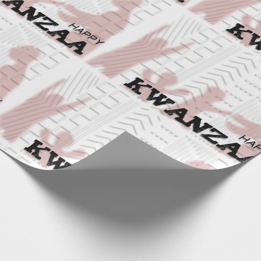 Happy Kwanzaa Cadeaupapier (Hoek)