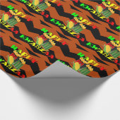 HAPPY KWANZAA CADEAUPAPIER (Hoek)