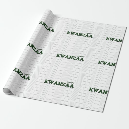Happy Kwanzaa Cadeaupapier (Uitgerold)