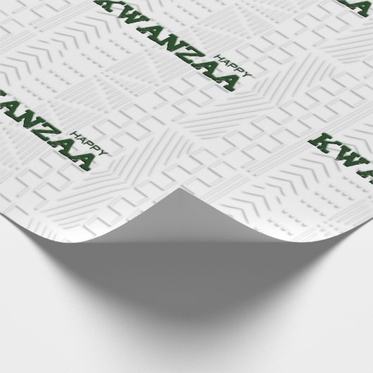 Happy Kwanzaa Cadeaupapier (Hoek)