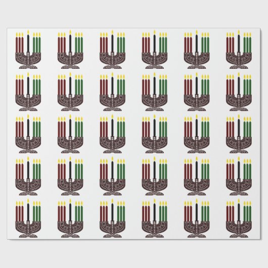 Happy Kwanzaa Cadeaupapier (Vlak)