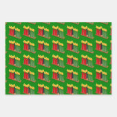 Happy Kwanzaa Candles Inpakpapier Vel (Voorkant)