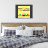 Happy Kwanzaa Canvas afdrukken (Insitu (Slaapkamer))