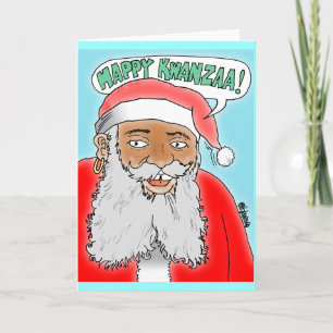 HAPPY KWANZAA CHRISTMAS CARD FEESTDAGEN KAART