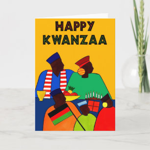 Happy Kwanzaa Feestdagen Kaart