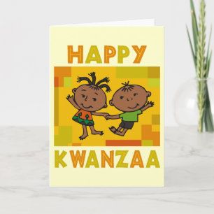 Happy Kwanzaa Feestdagen Kaart