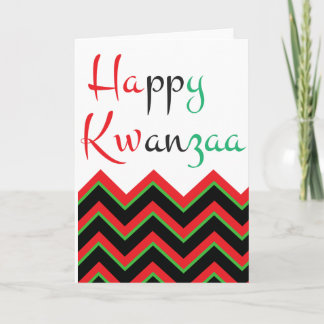 Happy Kwanzaa Feestdagen Kaart
