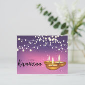 Happy Kwanzaa Feestdagenkaart (Staand voorkant)