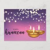 Happy Kwanzaa Feestdagenkaart (Voorkant)