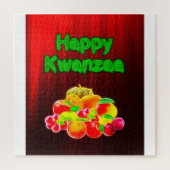 Happy Kwanzaa First Fruits Legpuzzel (Verticaal)