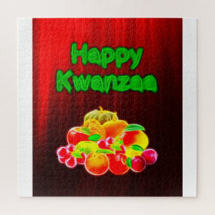 Happy Kwanzaa First Fruits Legpuzzel