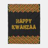 Happy Kwanzaa Fleece Deken (Voorkant)